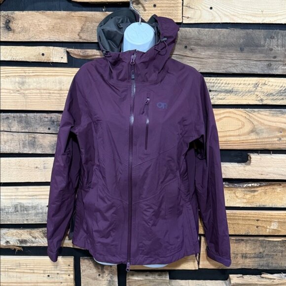 Outdoor Research Women's Aspire Gore-TexJacket V055 in Blackberry Medium - Picture 5 of 12